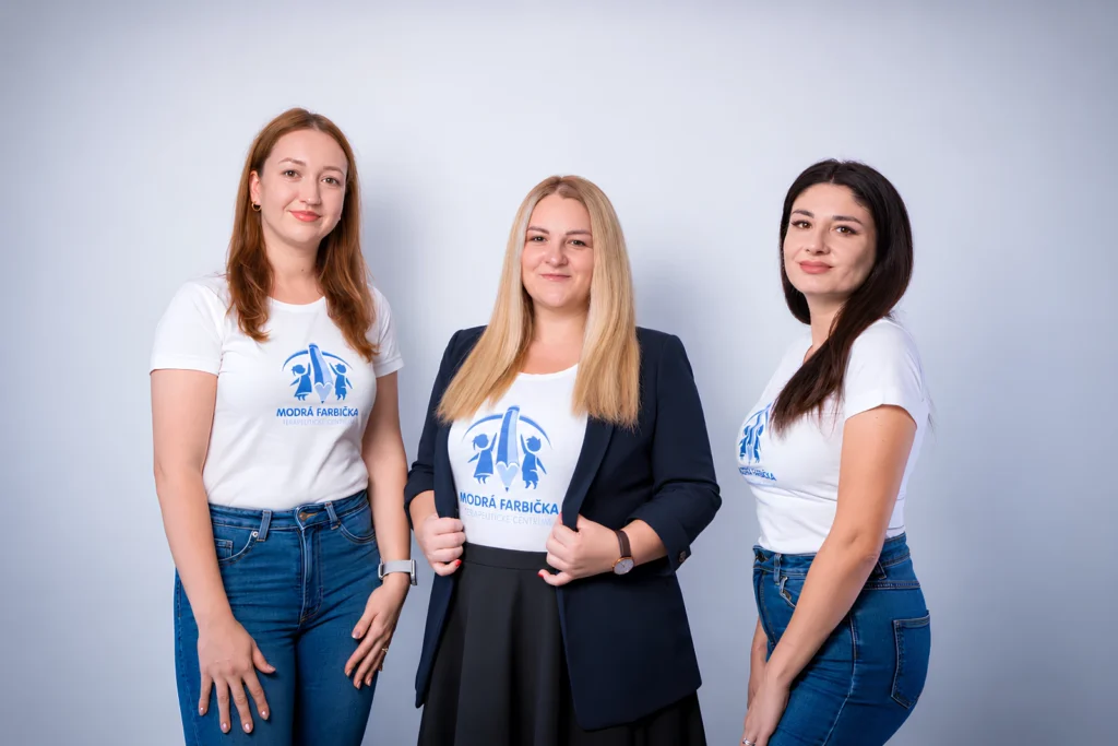 Tím - Modrá farbička - Terapeutické centrum pre deti Nové Zámky
